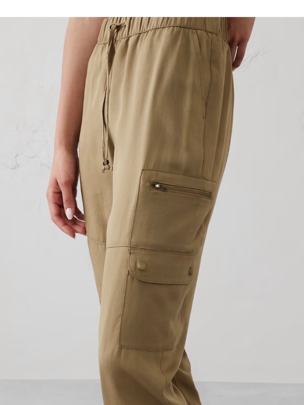 Banana Republic Women’s Joggers, 100% Lyocell, Camel, M